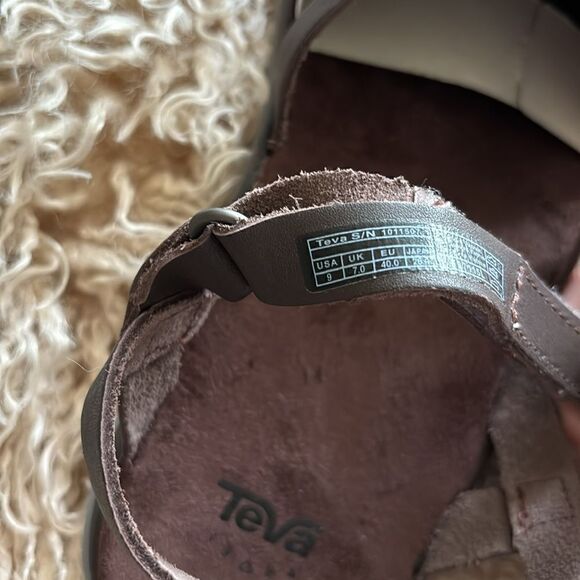 Teva Women Terra-Float Stella Lux Sandals in Brown Size 9 Néw No Box - Picture 5 of 5